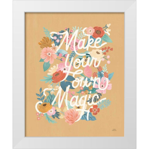 Under the Sea VII White Modern Wood Framed Art Print by Marshall, Laura