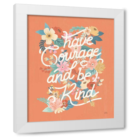 Under the Sea VIII White Modern Wood Framed Art Print by Marshall, Laura
