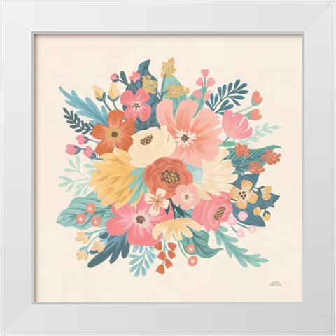 Under the Sea X White Modern Wood Framed Art Print by Marshall, Laura