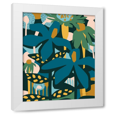 Color Your Life White Modern Wood Framed Art Print by Gallagher, Megan