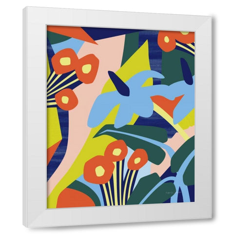 Growing Up White Modern Wood Framed Art Print by Gallagher, Megan