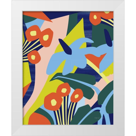 Growing Up White Modern Wood Framed Art Print by Gallagher, Megan