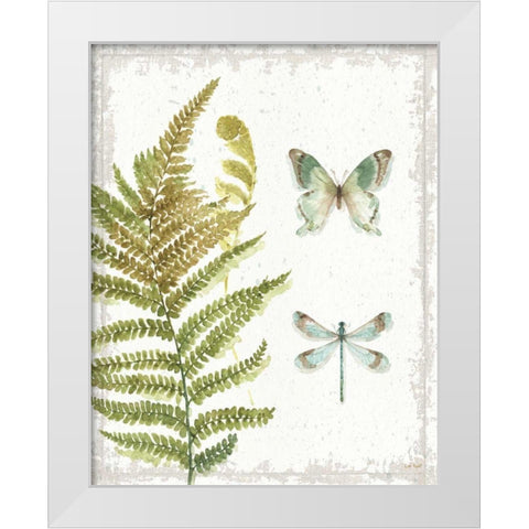 My Greenhouse Botanical III No Words White Modern Wood Framed Art Print by Audit, Lisa