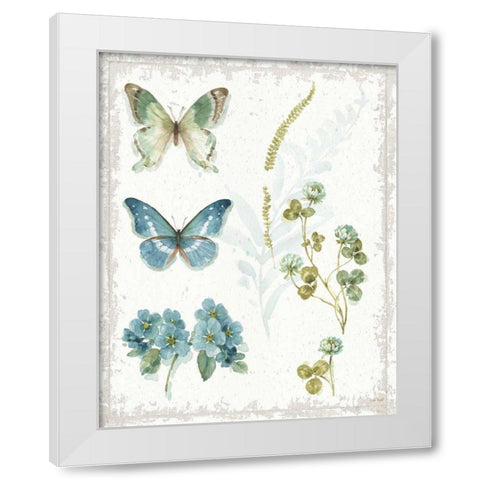 My Greenhouse Botanical IV No Words White Modern Wood Framed Art Print by Audit, Lisa