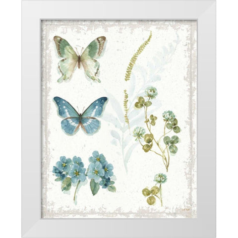 My Greenhouse Botanical IV No Words White Modern Wood Framed Art Print by Audit, Lisa