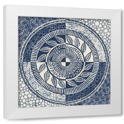 Hemma I White Modern Wood Framed Art Print by Lovell, Kathrine