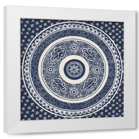 Hemma III White Modern Wood Framed Art Print by Lovell, Kathrine