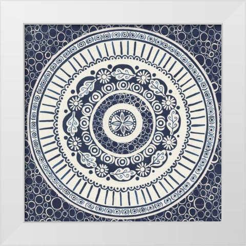 Hemma IV White Modern Wood Framed Art Print by Lovell, Kathrine