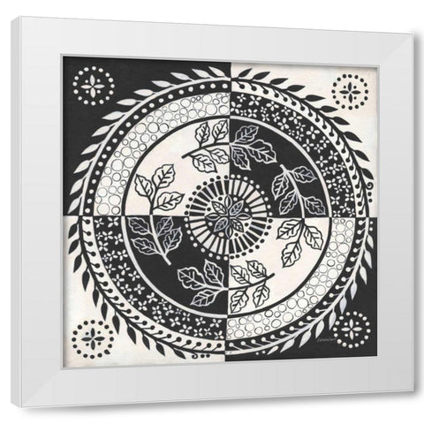 Hemma II BC White Modern Wood Framed Art Print by Lovell, Kathrine