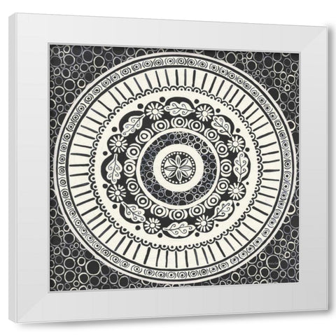 Hemma IV BC White Modern Wood Framed Art Print by Lovell, Kathrine