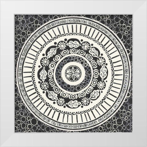Hemma IV BC White Modern Wood Framed Art Print by Lovell, Kathrine