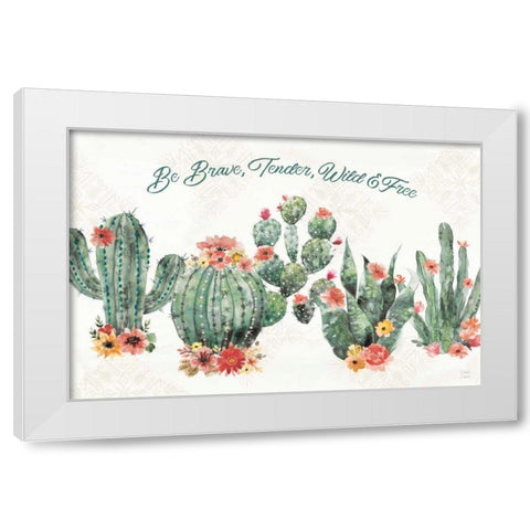 Sweet Southwest VIII White Modern Wood Framed Art Print by June, Dina