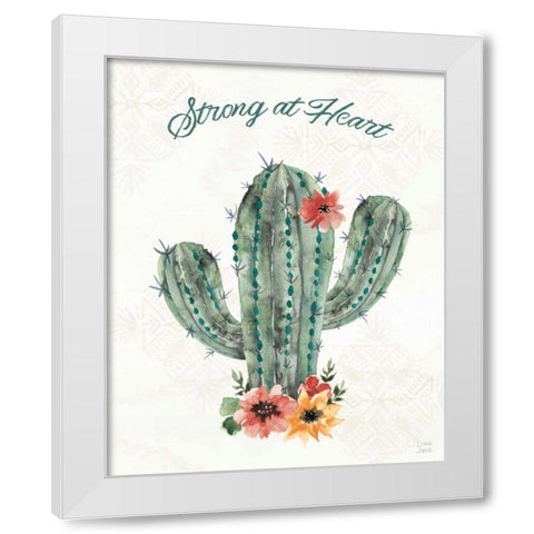 Sweet Southwest IX White Modern Wood Framed Art Print by June, Dina