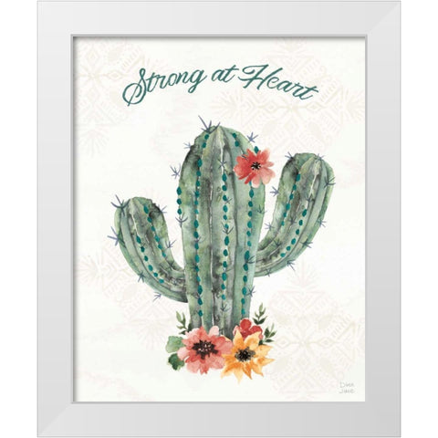 Sweet Southwest IX White Modern Wood Framed Art Print by June, Dina