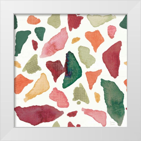 Sweet Southwest Pattern IV White Modern Wood Framed Art Print by June, Dina