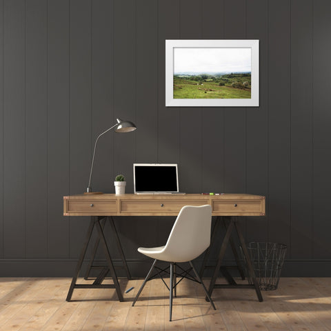 Lake District I White Modern Wood Framed Art Print by Marshall, Laura
