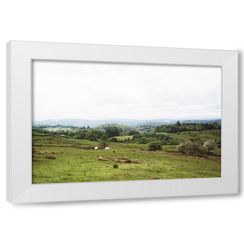Lake District I White Modern Wood Framed Art Print by Marshall, Laura