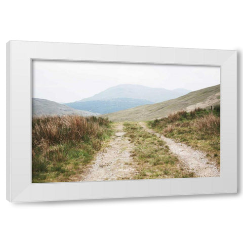 Scottish Highlands I White Modern Wood Framed Art Print by Marshall, Laura