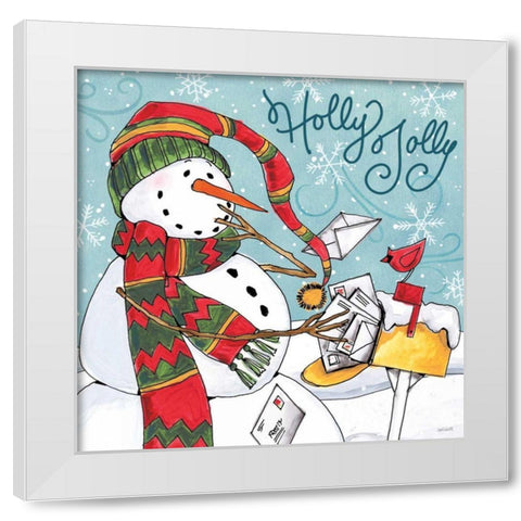 Snowplace Like Home IV White Modern Wood Framed Art Print by Tavoletti, Anne