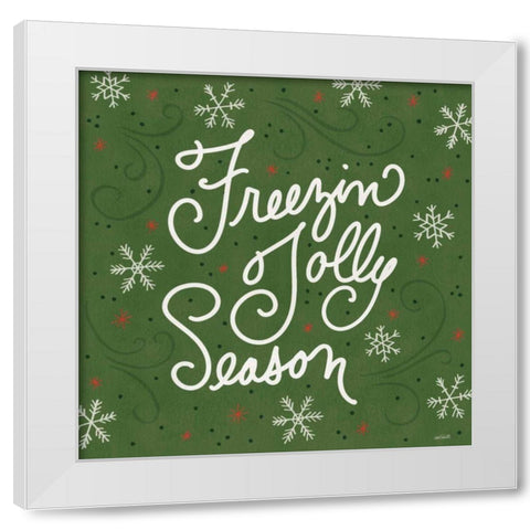 Snowplace Like Home VII White Modern Wood Framed Art Print by Tavoletti, Anne