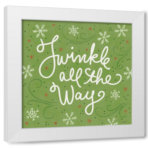 Snowplace Like Home VIII White Modern Wood Framed Art Print by Tavoletti, Anne