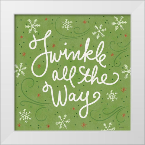 Snowplace Like Home VIII White Modern Wood Framed Art Print by Tavoletti, Anne