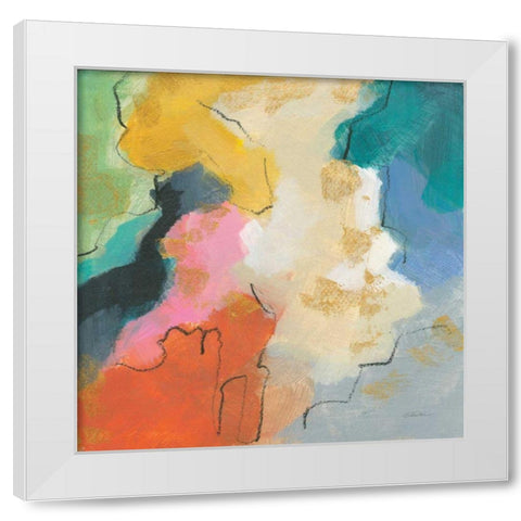 Daydream II White Modern Wood Framed Art Print by Vassileva, Silvia