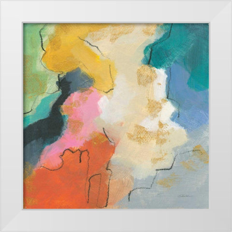 Daydream II White Modern Wood Framed Art Print by Vassileva, Silvia