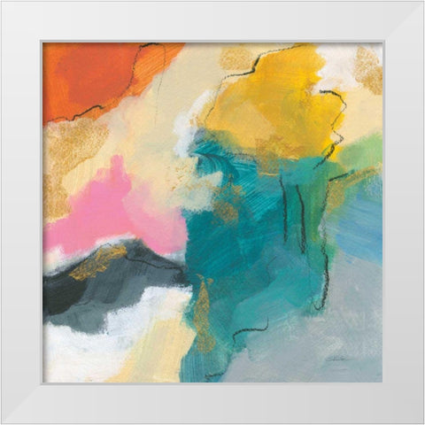 Daydream IV White Modern Wood Framed Art Print by Vassileva, Silvia