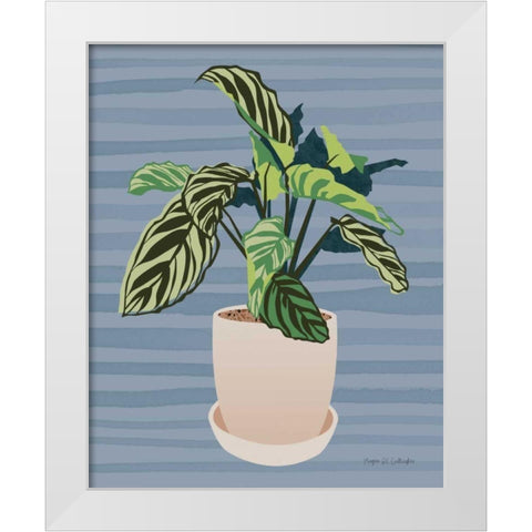 The Great Indoors III White Modern Wood Framed Art Print by Gallagher, Megan