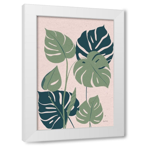 Balance VI White Modern Wood Framed Art Print by Thorns, Becky