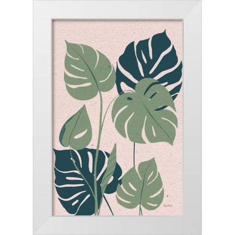 Balance VI White Modern Wood Framed Art Print by Thorns, Becky