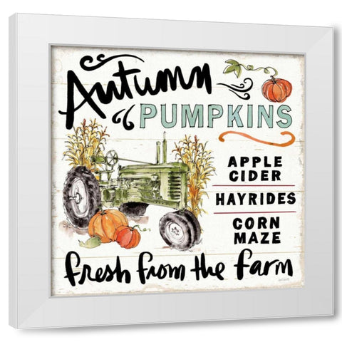 Harvest Times X White Modern Wood Framed Art Print by Tavoletti, Anne