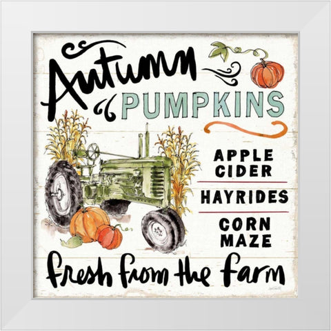 Harvest Times X White Modern Wood Framed Art Print by Tavoletti, Anne