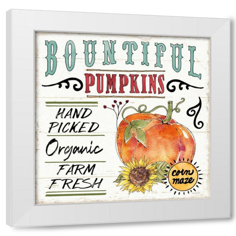Harvest Times XI White Modern Wood Framed Art Print by Tavoletti, Anne