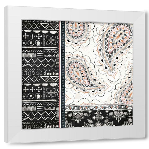 Kasbah Crush III White Modern Wood Framed Art Print by June, Dina