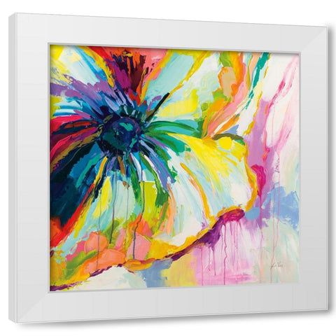 Winsome White Modern Wood Framed Art Print by Vertentes, Jeanette