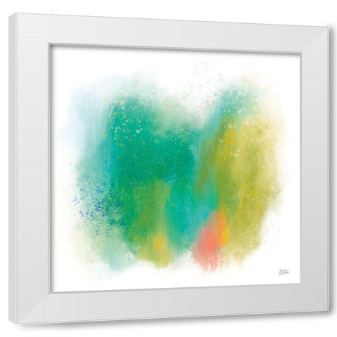 Color Full White Modern Wood Framed Art Print by Averinos, Melissa