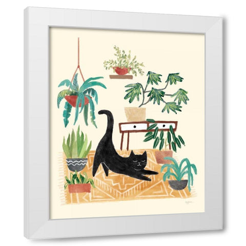 Urban Jungle I White Modern Wood Framed Art Print by Urban, Mary