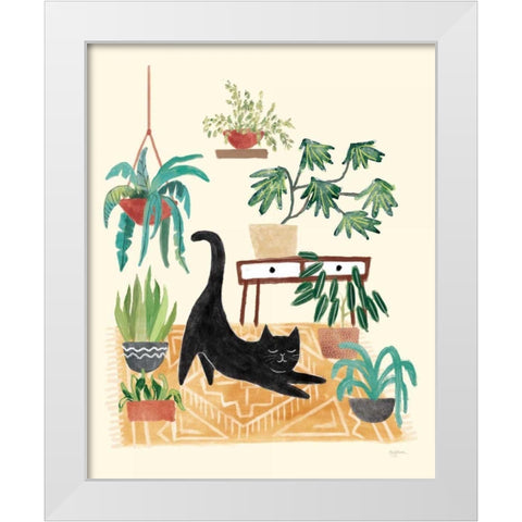 Urban Jungle I White Modern Wood Framed Art Print by Urban, Mary
