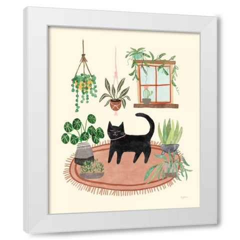 Urban Jungle IV White Modern Wood Framed Art Print by Urban, Mary