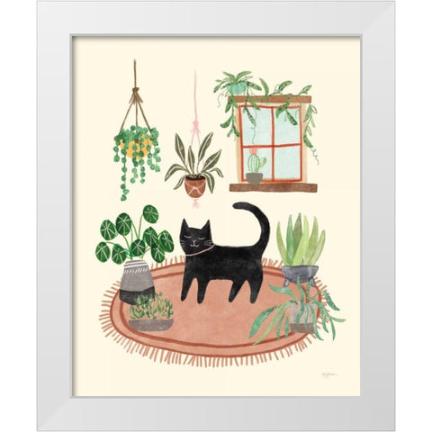 Urban Jungle IV White Modern Wood Framed Art Print by Urban, Mary