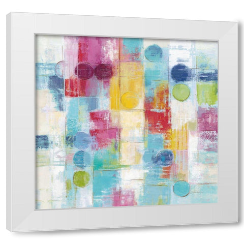 Summer Rain Bright White Modern Wood Framed Art Print by Vassileva, Silvia