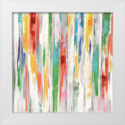 Spring Window Bright White Modern Wood Framed Art Print by Vassileva, Silvia