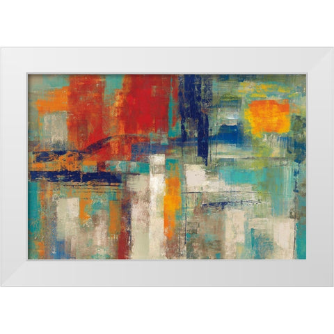 Harbor Sunset Bright White Modern Wood Framed Art Print by Vassileva, Silvia