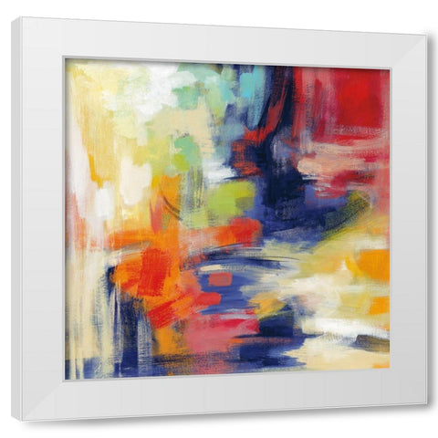 Bright Kyoto Summer White Modern Wood Framed Art Print by Vassileva, Silvia