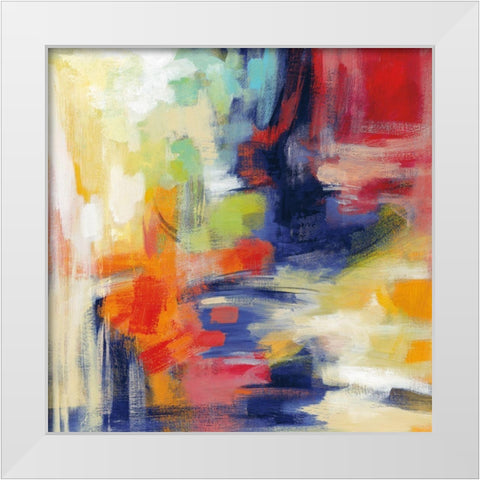 Bright Kyoto Summer White Modern Wood Framed Art Print by Vassileva, Silvia