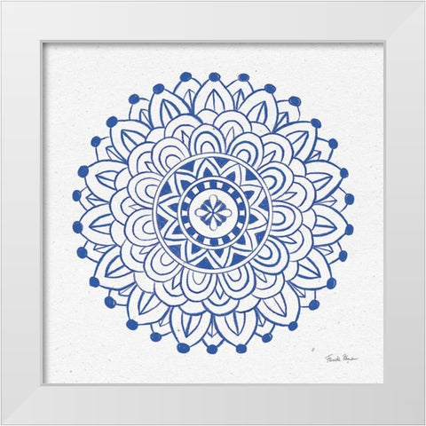 Eastern Dreams I White Modern Wood Framed Art Print by Zaman, Farida