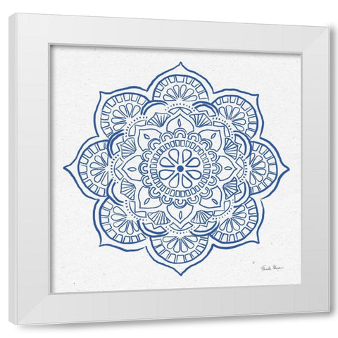 Eastern Dreams II White Modern Wood Framed Art Print by Zaman, Farida