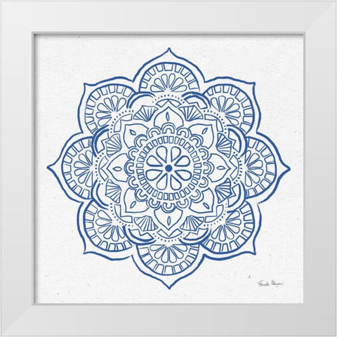 Eastern Dreams II White Modern Wood Framed Art Print by Zaman, Farida